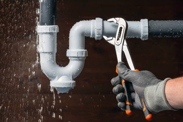Professional Water Line Repair technician working in Langley, WA